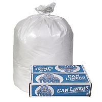 High Density Liner, 33" x 45", 1.4 Mil, White