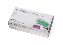 Professional Powder-Free Textured Nitrile Exam Gloves with Aloe, Size S PRO31761H