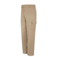 Men's Industrial Cargo Pants, 65% Polyester/35% Cotton, Khaki, 30" x 34"
