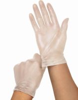 Powder-Free Clear Vinyl Exam Gloves, Size XL PVC514H