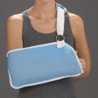 Light Blue Arm Slings by Deroyal QTX10101