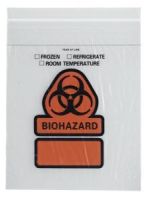 Biohazard Specimen Bag, 6" x 9"