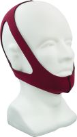 3 Point Chin Strap, Large, Ruby Red