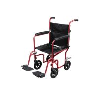 Drive Flyweight Wheelchair w/ Removable Wheels-Red