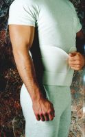 3-Panel Abdominal Binder Small/Medium 30"-45" Sportaid