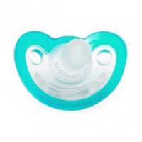 JollyPop Nova Pacifier, 0-3 Months, Vanilla, Teal