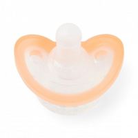 JollyPop Nova Pacifier, 0-3 Months, No Scent, Orange