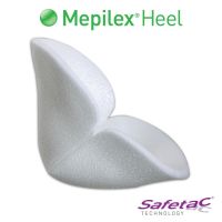 Mepilex Heel Self-Adherent Soft Silicone and Absorbent Foam Dressing, 5" x 8" (13 x 20 cm)