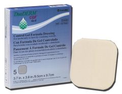 DuoDERM Controlled Gel Formula Dressing, 4" x 4" SQU187660H