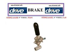 Brake, Right 8" Wheel for Pollywog 1 each