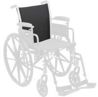 Back Upholstery 18" for Cruiser3, Black 1/each