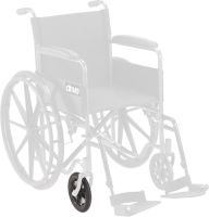 Caster only for Silver Sport Wheelchair, 19cm, PVC, 1ea
