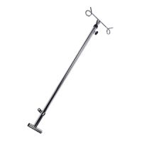IV Pole for Wheelchair, Telescoping