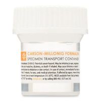 120 mL Prefilled Vial of Carson Millonig Formalin