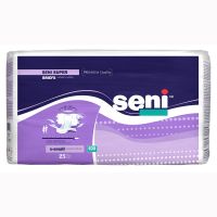 SENI S-SM25-BS1 Super Briefs for Heavy Incontinence-Small-75/Case