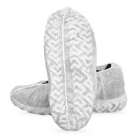 Co-Polymer Shoe Cover, White, Size XL