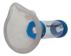 AeroChamber Spacer, Metered Dose Inhaler with Large Mask
