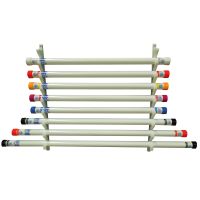 Therapy Rehab Weighted Bars wall mount storage rack