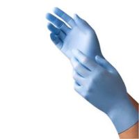 GLOVE, EXAM, NITRILE, POWDER, FREE, BLUE, XS