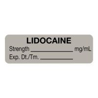 Anesthesia Labels by United Ad Label Co  UALULAL743