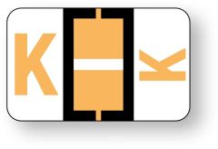 Alpha File Folder Label - Ident-A-File  Labeling System Side and Top Tab, 1-5/8" x 1" ULAF501K