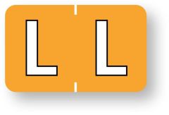 Alpha File Folder Label - Barkley  ABKM Compatible Series, 1-1/2" x 1"  ULAF8701L