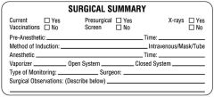 Examination Record Label, 3-3/8" x 1-1/2"