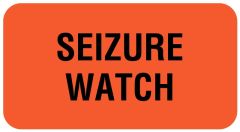 SEIZURE WATCH, Communication Label, 1-5/8" x 7/8"