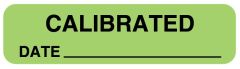 Calibration Label, 1-1/4" x 5/16"