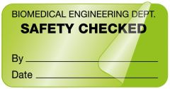 Electrical Equipment Safety Label, 2" x 1" - ULBE141