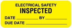 Electrical Equipment Safety Label - ULBE362