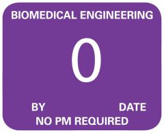 Biomedical Engineering No PM Required, 1-1/4" x 1"