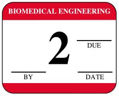 Biomedical Engineering Inspection Label