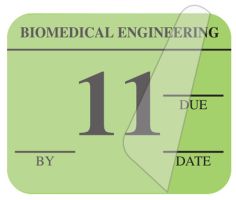 Biomedical Engineering Inspection Label, 1-1/4" x 1" - ULBE500A11