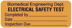 Electrical Equipment Safety Label - ULBE716