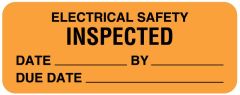 Electrical Equipment Safety Label - ULBE733