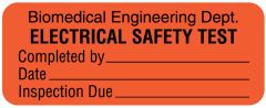 Electrical Equipment Safety Label - ULBE746