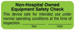 Electrical Equipment Safety Label - ULBE751