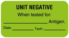 Antigen Testing Label, 1-5/8" x 7/8" - ULBX736