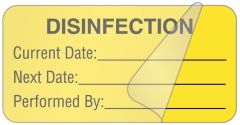 Disinfection, 2" x 1"