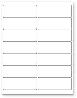 Laser Printer Label, 1-7/16" x 4"