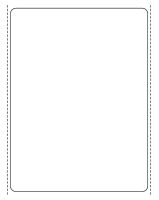 Direct Thermal Printer Label, 1" Core, 4" x 3"