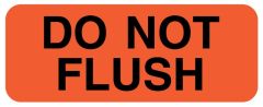 DO NOT FLUSH, IV Label, 2-1/4" x 7/8"