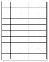 Laser Printer Label, 1-1/2" x 1"