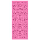 3/4" Fl. Pink Laser Sheet, 4" x 9" ULPL410FP
