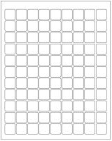 High Speed Laser Printer Label, 8-1/2" x 11" ULPL500