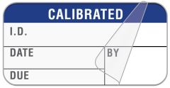 Calibration Label, 1-1/2" x 3/4" - ULQA099