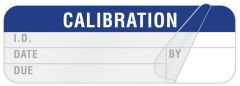 Calibration Label, 1-1/2" x 1/2" - ULQA637