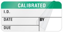 Calibration Label, 1-1/2" x 3/4" - ULQA645