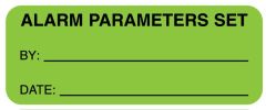 Alarm Parameters Set, 2-1/4" x 7/8"